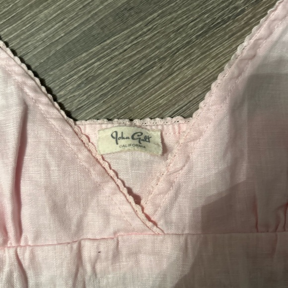 Brandy Melville Soft Pink V-Neck Top - Picture 4 of 5